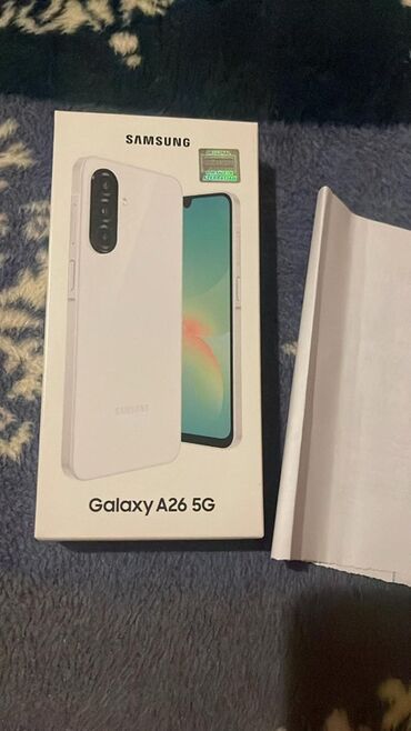 samsunq alpha: Samsung Galaxy A26, rəng - Ağ