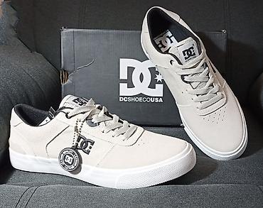 ccc rs: DC Shoes nove KOŽNE patike 44 svetlo siva boja - Niski lifestyle/skate — 6
