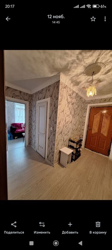 Köhnə tikili: Satılır: 1 otaqlı mənzil/interyer - İşıqlı, geniş dəhlizli planlama - — 4