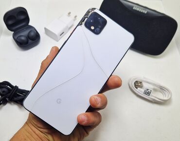 Google: Google Pixel 5, Б/у, 128 ГБ, цвет - Белый, 1 SIM, eSIM, 2 SIM at lalafo.kg — 2 Google: Google Pixel 5, Б/у, 128 ГБ, цвет - Белый, 1 SIM, eSIM, 2 SIM — 2