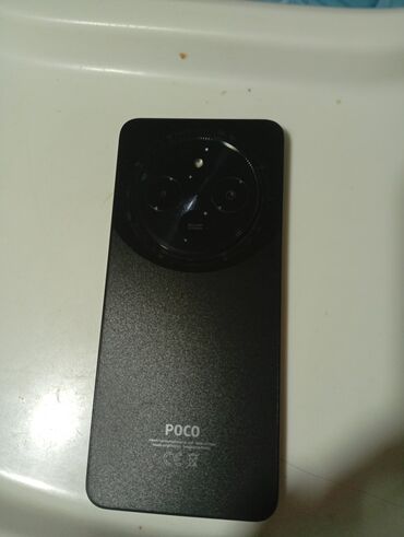 поко с61: Poco C75, Колдонулган, 128 ГБ, түсү - Кара, 2 SIM