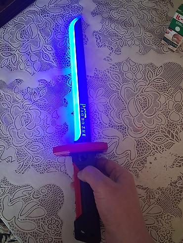 uşaq çantalar: LED işıqlı oyunca qılınc Hem tustu verir hem seslidi usaqlarcun cox — 10