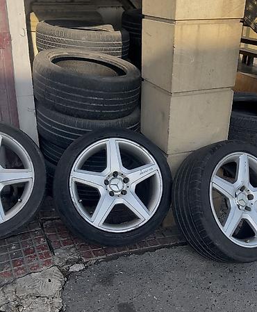Disk təkərlər: 245 40 18 lik m paket disqlerdir çatsiz suvarkasiz eala vəziyətdədir — 4
