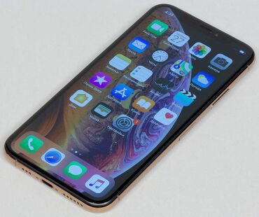 айфон xs ош: IPhone Xs, Колдонулган, 256 ГБ, Алтын, Заряддоочу түзүлүш, Коргоочу айнек, Каптама, 84 %