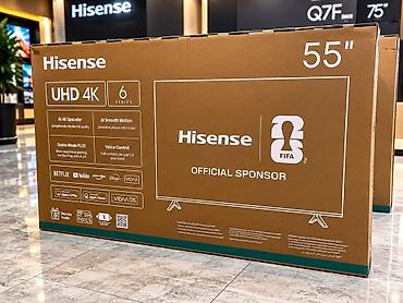 Televizor Hisense 55A6Q 🔥 HISENSE 55A6Q — EVİNİZƏ 4K KEYFİYYƏT! 📺✨ 🎬