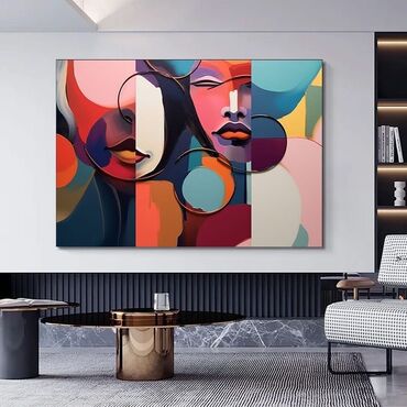 обои доя стен: 📲 055-641-42-37 📲 070-641-42-37 (WhatsApp) 🎨 Şüşə və Kətan üzərində