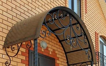 Навесы: Навес, Арочный, Металл, Поликарбонат — 2