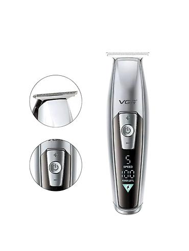 sns makinesi: Professional Trimmer VGR 970 - 4 Sürətli - 6550RPM / 2000MAH - 240 — 7