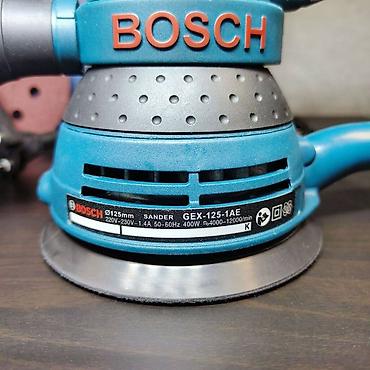 орбита: Орбитальная шлифмашина Bosch GEX 125-1 AE Характеристики: - Диаметр — 2