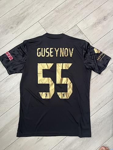 qarabaq fk: Futbolka, Adidas, M, rəng - Qara — 2