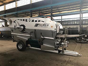 kotanlar traktor: Yem qarışdıran paylayan. 12 kub tutumlu. Türkiyənin çox keyfiyyətli — 2