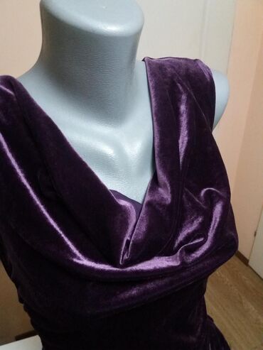 sako elegantan: M (EU 38), color - Purple, Evening, With the straps