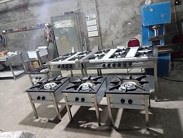 soba silver: Peşəkar mətbəxlər üçün sənaye qaz plitələri Məhsul təsviri: - — 2