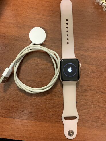 apple watch сталь: Продаю Apple Watch 3 -38mm со штатов, состояние отличное, 9/10 целый