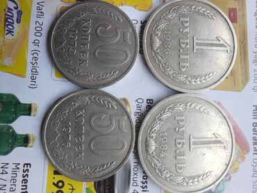 20 euro cent nece manatdir: 1 rubl 1924 100 manat