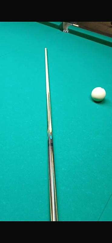 bilyard çubuğu: Bilyard çubuğu (kiu) - Material: bərk ağac gövdə, parlaq lak örtük - — 3