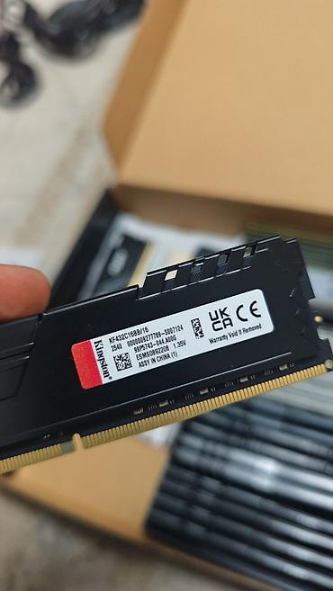 Оперативная память (RAM) для ПК: Оперативная память (RAM) для ПК, Новый, Kingston Fury, 16 ГБ, DDR4, 3200 МГц — 1