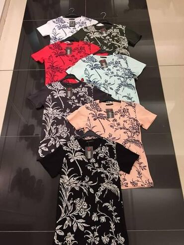 Futbolka və maykalar: Gundəlik geyimlər mağazası geniş asartmentli qadin,kişi uşaq — 19