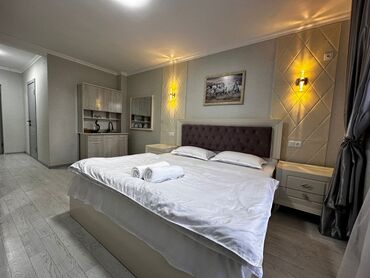 Посуточная аренда квартир: 1 комната, Постельное белье — 6