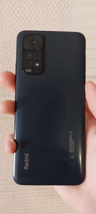 xiaomi mi 11 bakida: Xiaomi Redmi Note 11, 128 GB, rəng - Qara