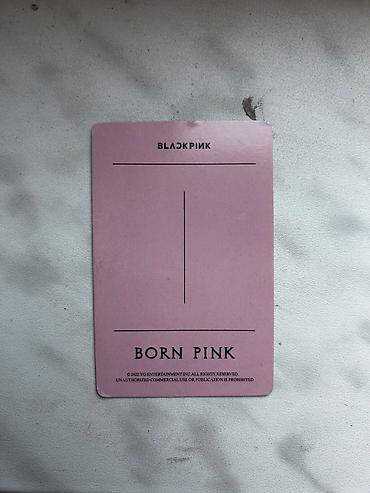 blackpink lightstick: Məhsul: BLACKPINK – Born Pink rəsmi fotokart - Brend/seriya: BLACKPINK — 2