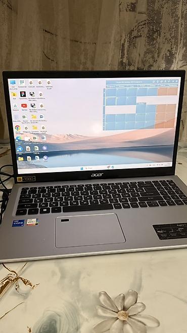 Acer Aspire 5 (серия A515, серебристый) 164 циклов зарядки (почти не