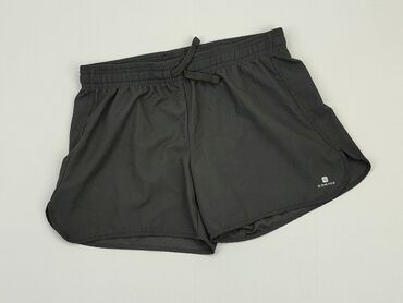 czarne bluzki z krótkim rękawem: Shorts, XL (EU 42), condition - Ideal