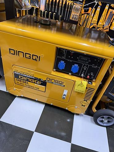 бесшумные генераторы: Дизельный генератор DINGQI Silent Generator 5.0 kW (ART: 10B500A) - — 1