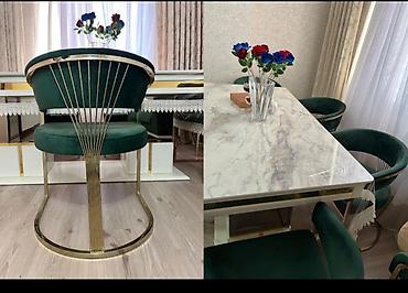 epoksi masa: Tecili masa Desti satılır ✅500 manata 8 Eded stulu var 
Saray AFA 2226 — 1