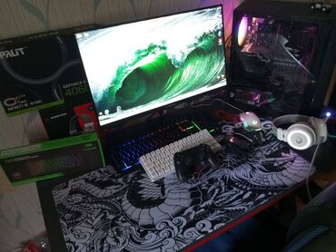 tesdir: 🎮 180Hz Monitor + RTX 4060 + Oyunçu Oturacağı və Masası! Qiymətə