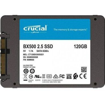 SSD diskləri: Daxili SSD disk Kingston, < 120 GB