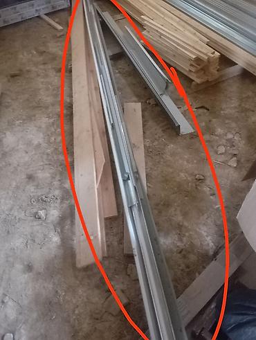 taxta evlerin satisi ve tikilmesi: Metal profillər – gipskarton (karkas) sistemi üçün təcili satılır — 2