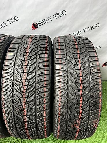 20: Шины 235 / 45 / R 20, Зима, Б/у, Комплект, Легковые, Корея, Hankook — 2