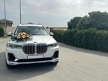 Автоуслуги: Bəy gəlin maşını BMW X7.Sürücüsüz verilmir.Toy, nişan, və digər — 2