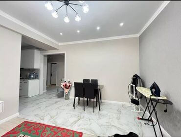 продается 2 ком кв город каракол: 1 комната, 53 м², Элитка, 3 этаж, Евроремонт