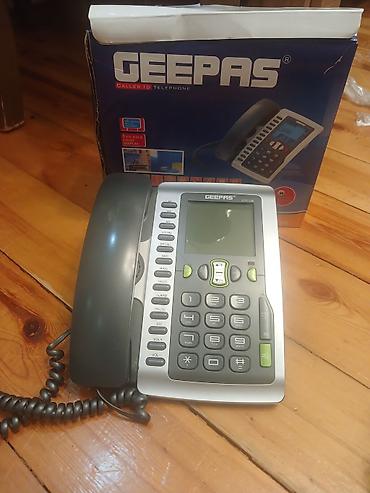 simli telefonlar: Stasionar/ev telefonu dəsti – müxtəlif modellər Paketdə bir neçə — 3