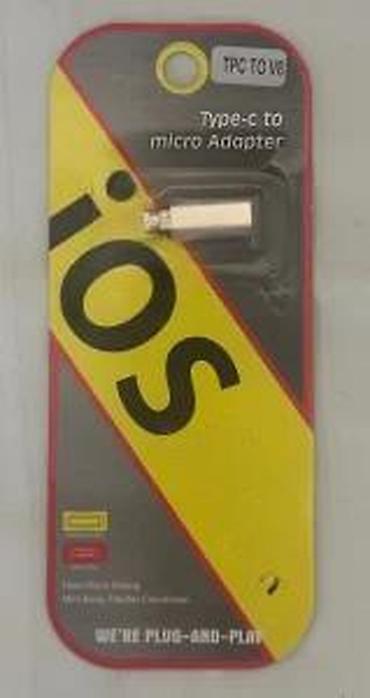 Druga oprema za računare i laptopove: Adapter USB micro muški na TIP C ženski NOVO. Opis proizvoda: Adapter — 11