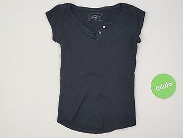 bluzki czarne basic: Sinsay, T-shirt damski, rozmiar M — 2