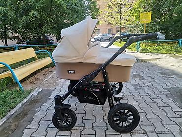 Коляски: Коляска для двойни RIKO Basic (2 в 1) - Формат «бок о бок»: две — 5