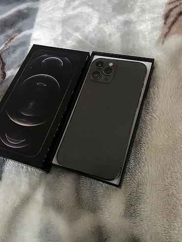 Apple iPhone: IPhone 12 Pro Max, 128 GB, Jet Black, Face ID — 17