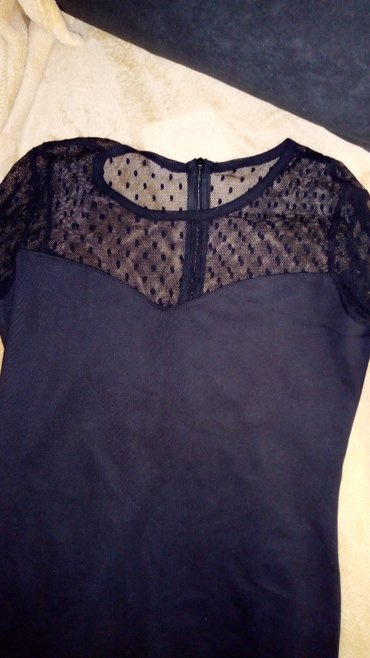 haljina zimska: M (EU 38), L (EU 40), color - Black, Evening, Long sleeves