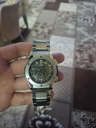 qol saatlari: Hublot tərzində avtomatik qol saatı - Korpus: paslanmayan poladdan — 6
