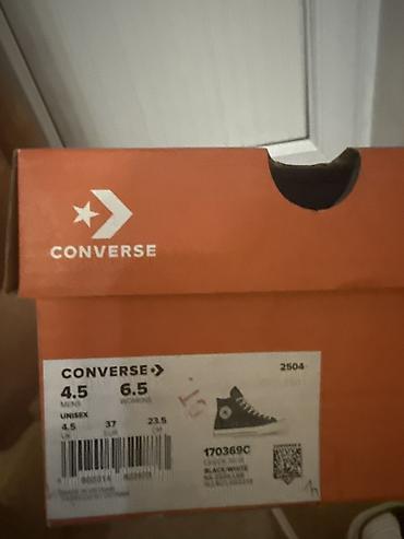 вулкани: Кроссовки, 37, Converse, Новый, цвет - Черный, Самовывоз, Платная доставка — 2
