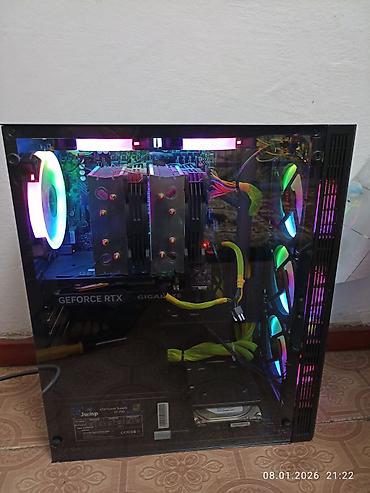 Настольные ПК и рабочие станции: Компьютер, ядер - 6, ОЗУ 32 ГБ, Для работы, учебы, Новый, Intel Core i5, NVIDIA GeForce RTX 4060, SSD — 7