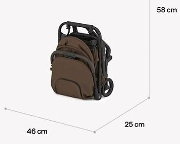 anex iq: Прогулочная коляска Anex Air-Z плюс (чёрная) (улучшенна, спальное — 3