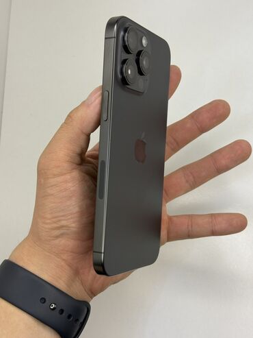 Apple iPhone: IPhone 15 Pro Max, Б/у, 256 ГБ, Black Titanium, 86 % — 4