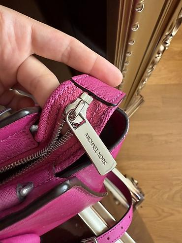 tote canta: Michael Kors çanta dəsti - 1) Michael Kors orta ölçülü tote/handbag – — 3
