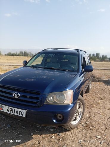авто крыша: Toyota Highlander: 2003 г., 2.4 л, Автоматтык, Газ, Жол тандабас