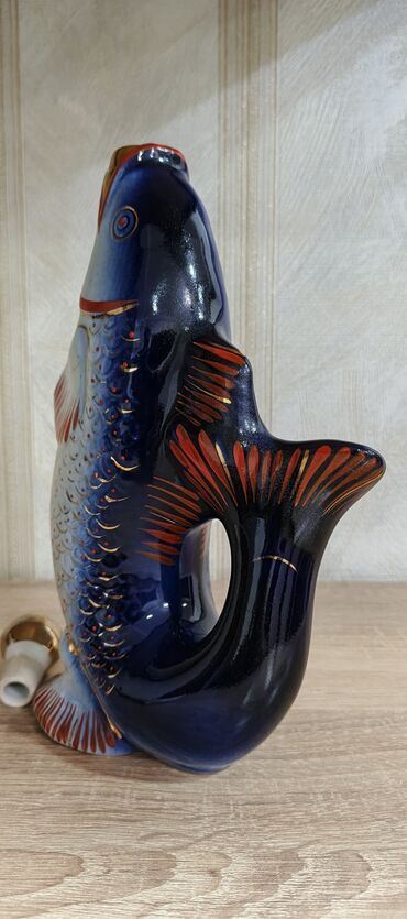 Digər dəstlər və servizlər: Porselemdən “Balıq” formasında içki servis dəsti - Komplekt: 1 ədəd — 6