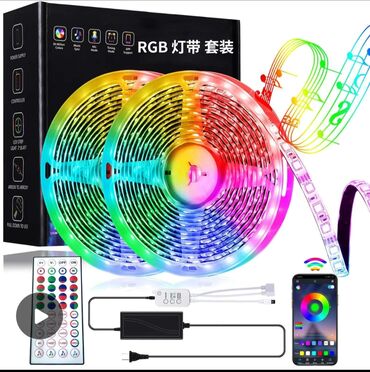 Светодиодные ленты: Светодиодные ленты 12v 24 v 220v COB RGB дистанционное переключатели — 8